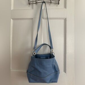 Blue leather Tommy Hilfiger Crossbody Purse